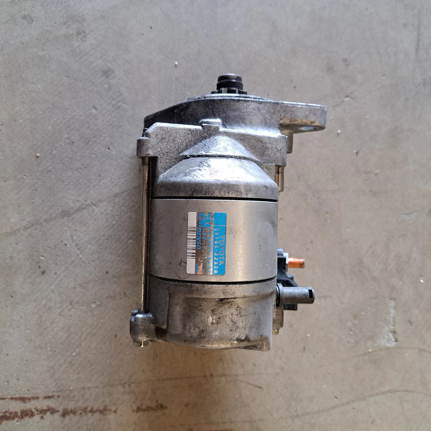 USED 4 CYL STARTER MOTOR - B912E6884F