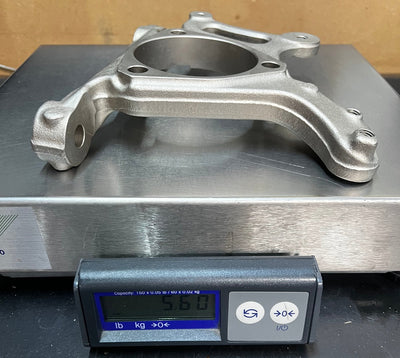 STREETuprights Weight Savings