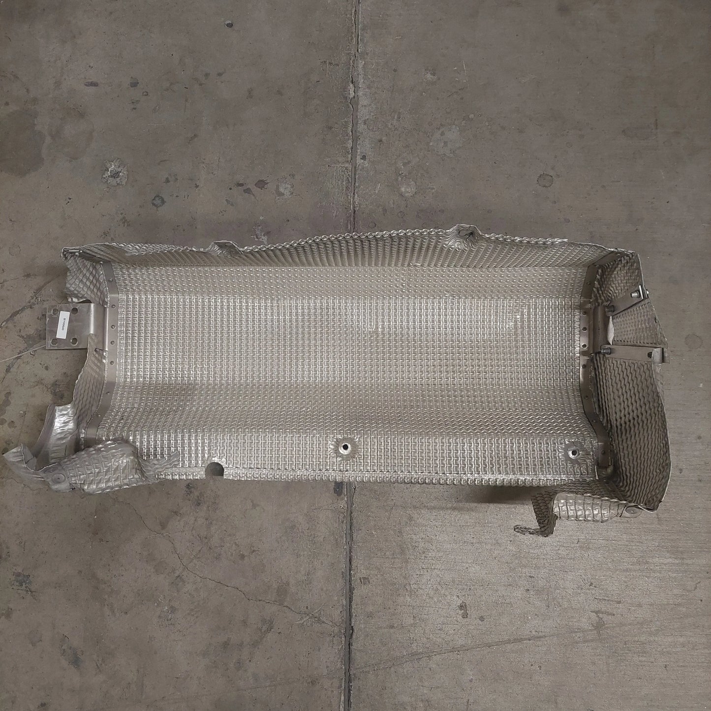 Used Muffler Heatshield Assembly
