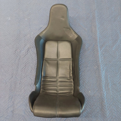 Used Passenger Seat Black Leather with Lumbar Support A120V0120S