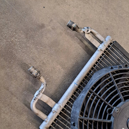 USED ELISE/EXIGE OEM AC CONDENSER INCLUDING COOLING FANS - A117P0130H