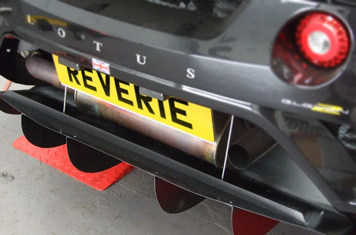Lotus Elise S2 (Std)/2-Eleven Carbon Rear Diffuser - 5 Element
