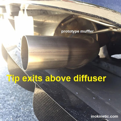 sonicFURY muffler system